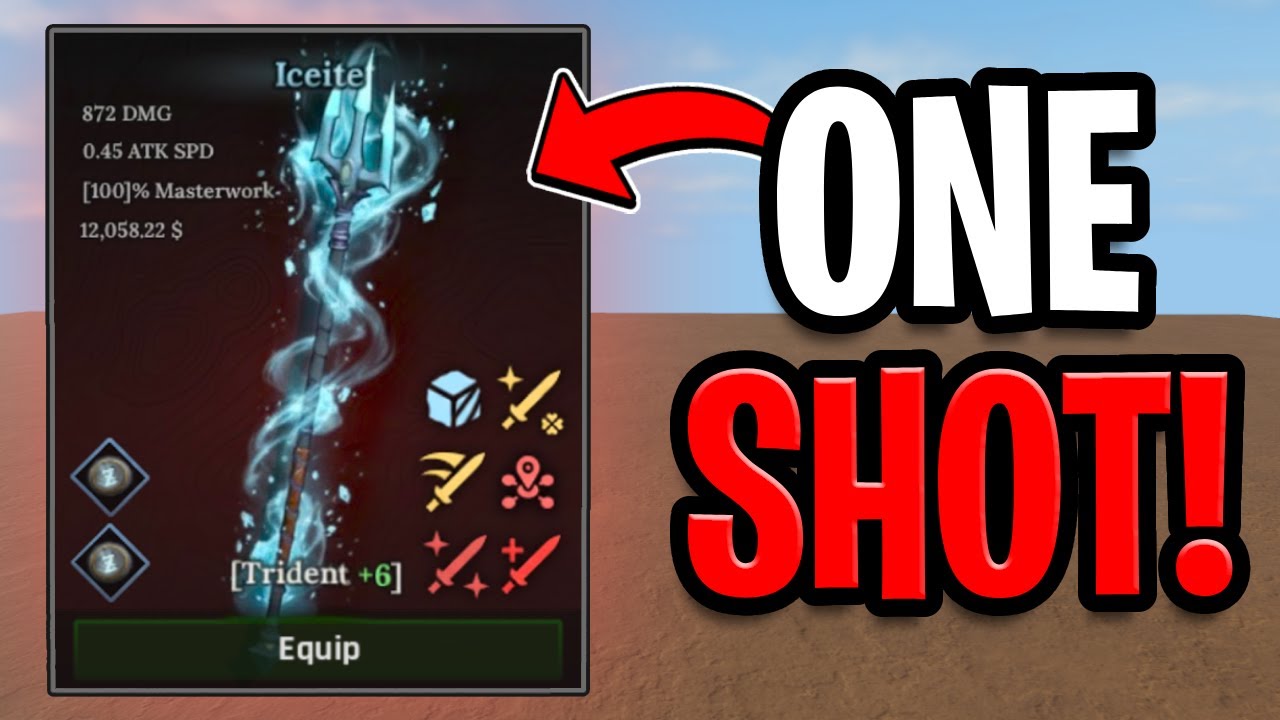 How to Make CHEAPEST *ONE SHOT* Weapon... in The Forge Roblox!