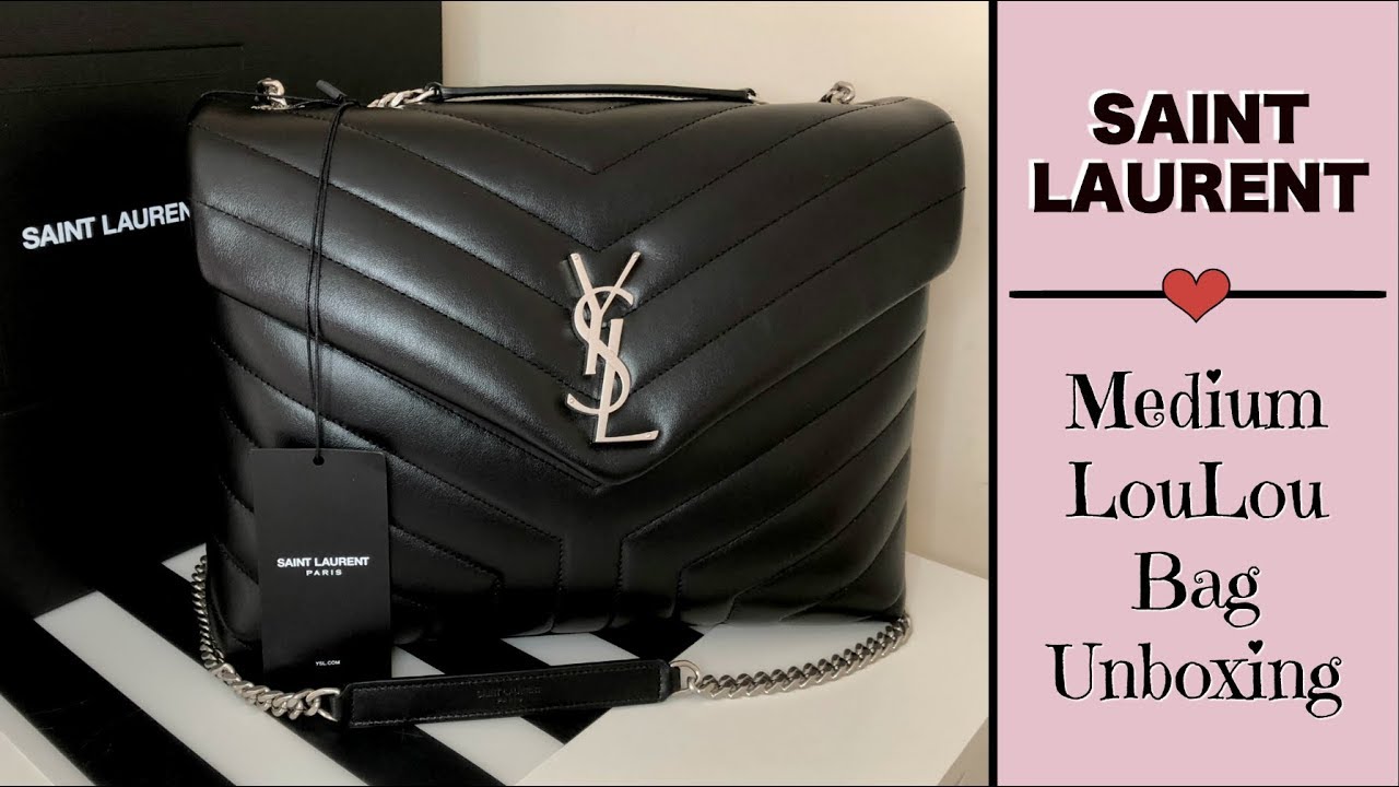 YSL | Saint Laurent Unboxing & Comparison | Medium Loulou Bag