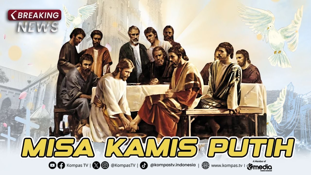 LIVE - Misa Kamis Putih di Gereja Katedral Jakarta | 17 April 2025