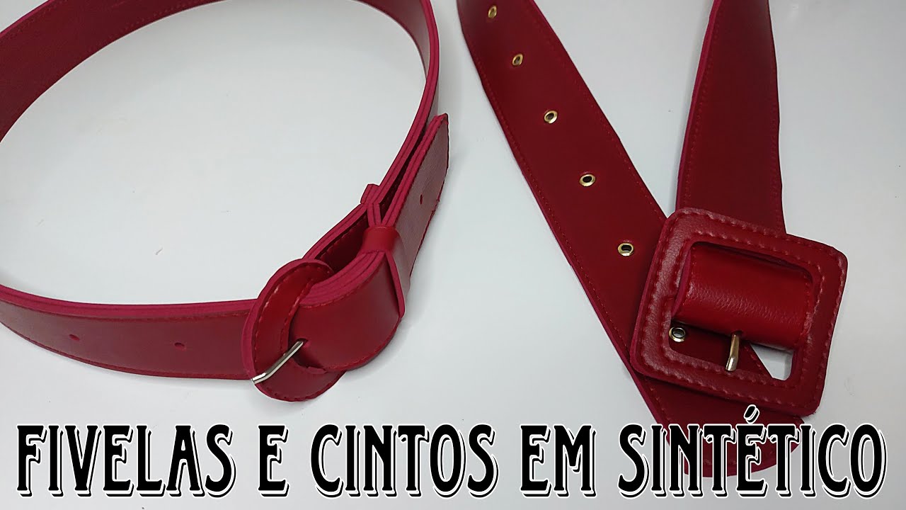 Fivelas e cintos em sintético