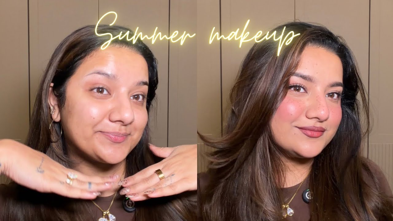 NO FOUNDATION SUMMER MAKEUP TUTORIAL 🌸