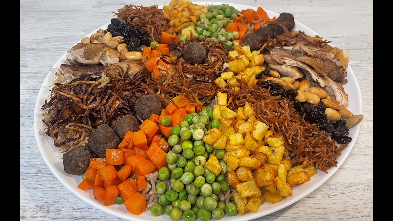 Biryani mit viel gesundem Gemüse! Biryani einfach erklärt! Rojins Kitchen!
