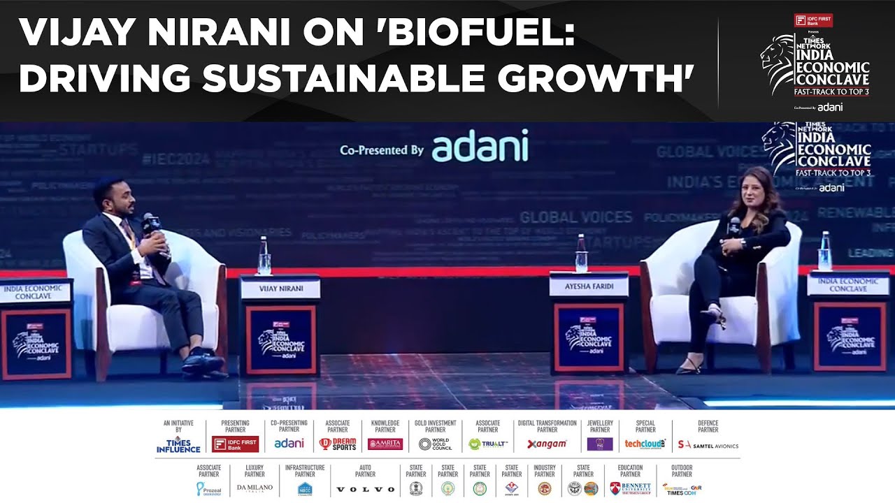 TruAlt Bioenergy Founder & MD Vijay Nirani Exclusive On 'Biofuel: Driving Sustainable Growth'