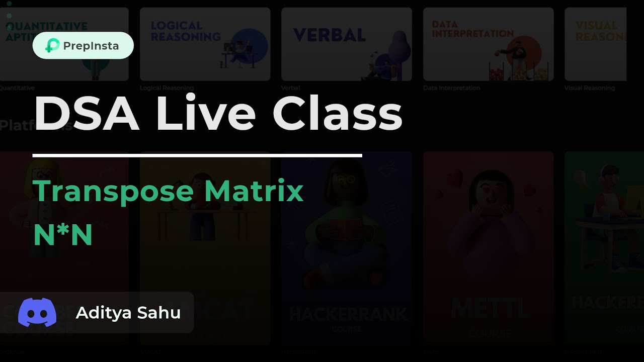 Transpose Matrix N*N