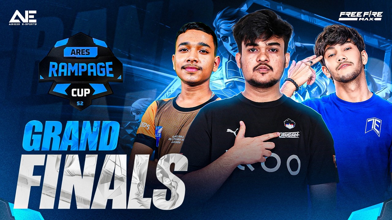 Grand Finals  | 🔥AMIGOS ARES RAMPAGE CUP S2🔥 #freefire #freefirelive #gyangaming