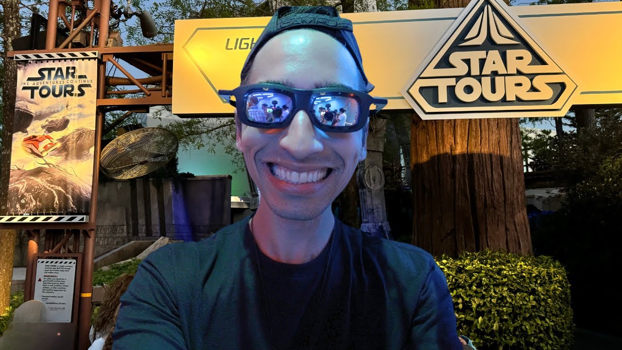 NEW Star Tours Ride & Delusional Woman At Disney's Hollywood Studious!