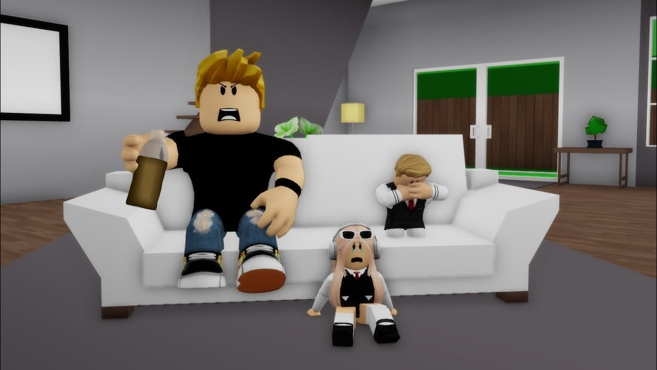 MI PAPÁ ES UN BORRACHO Y NOS MALTRATA | Historia de roblox