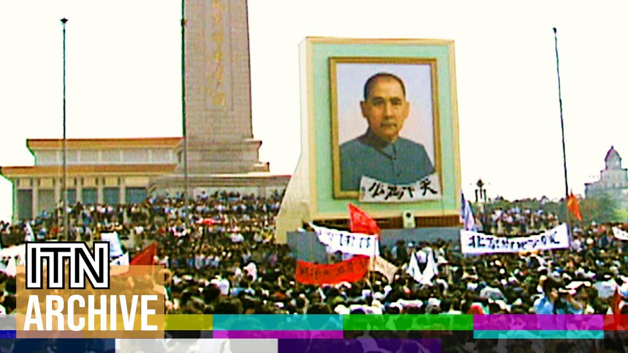 Tiananmen Square Massacre - Raw Footage Captures Prelude to June Fourth Crackdown (1989)