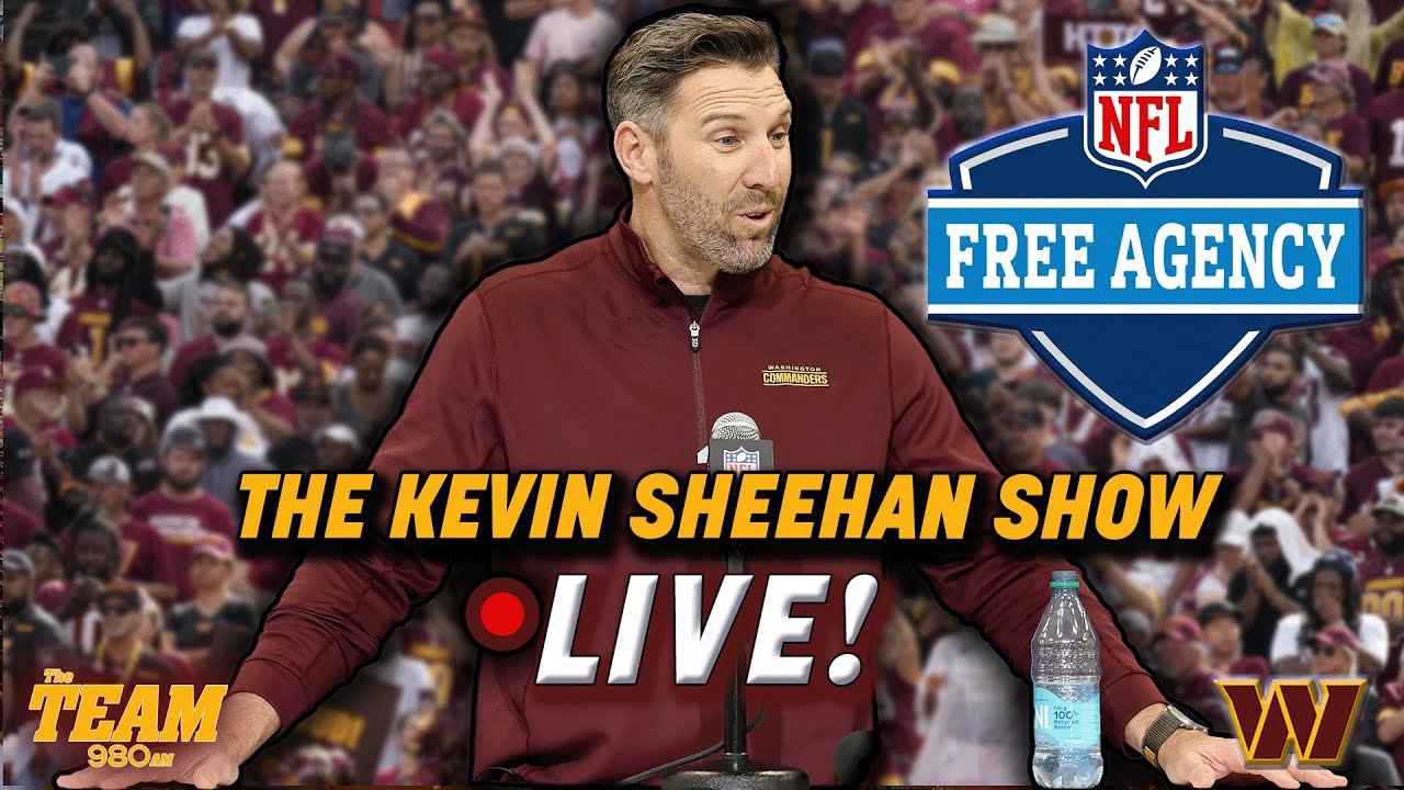 Who Will The Commanders Sign Next In Free Agency? | The Kevin Sheehan Show LIVE!