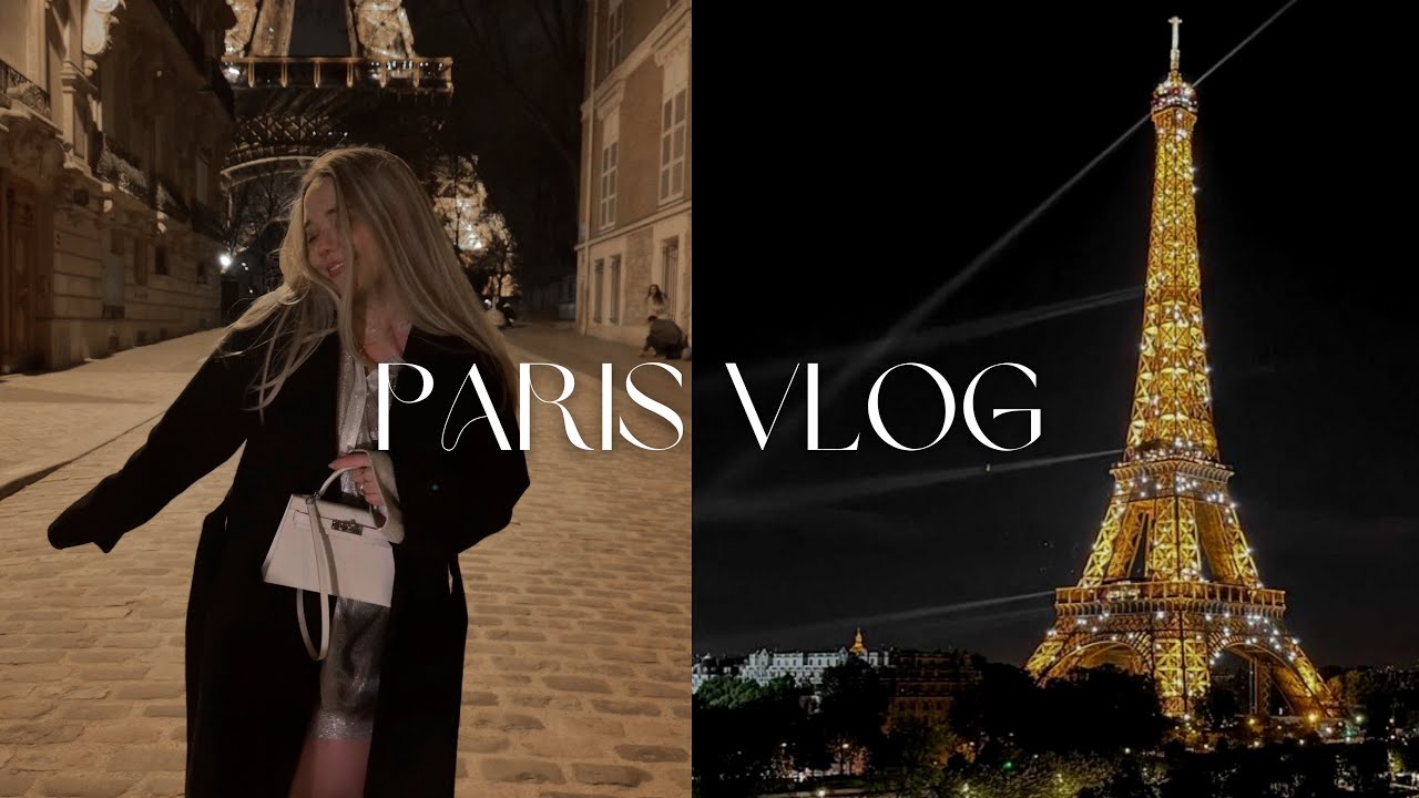 PARIS VLOG 🤍: HOTEL ROOM TOUR, THE EIFFEL TOWER, THE LOUVRE & HELAS UNBOXING | PART 1