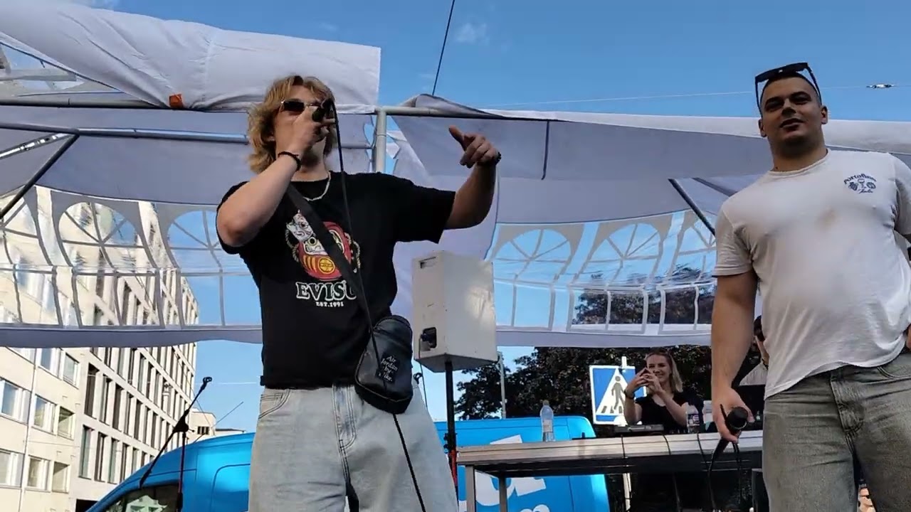 Hazard, Varomato & Riski - Freestyle Osa2 - Rap Stage, Kallio Block Party 2025