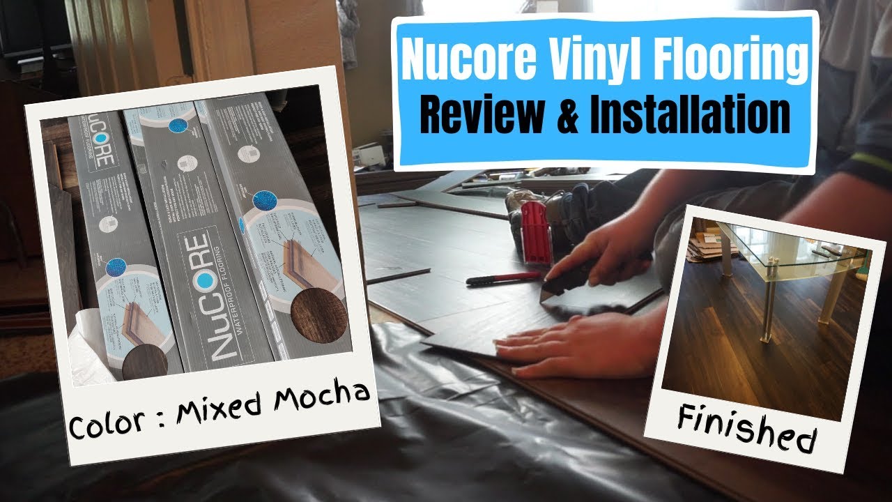 Nucore Vinyl Flooring Review - How to Install Vinyl Flooring - Viny Flooring FAQ - DIY Approved !!!