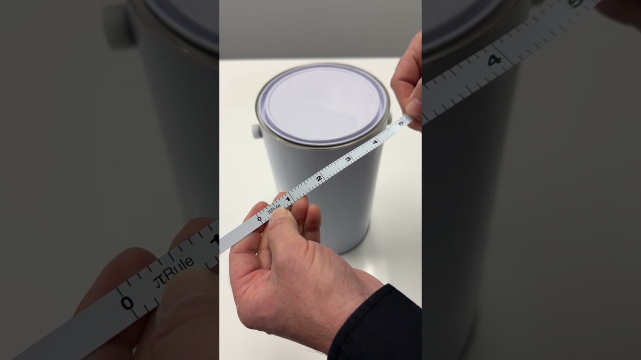 How to use a metric Diameter tape