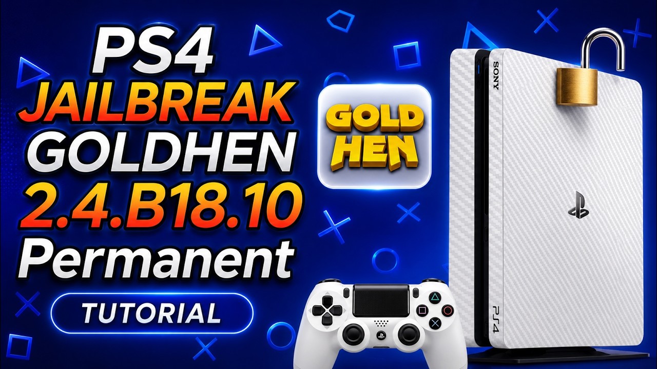 Взлом PS4 9.00 | Без USB + GoldHEN 2.4.b18.10 | Постоянный