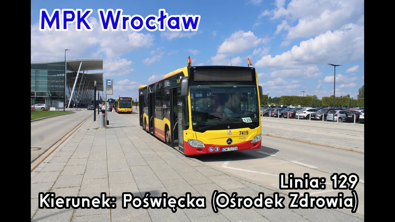 [🇵🇱PL] TIMELAPSE: MPK Wrocław - Linia: [🚍129]