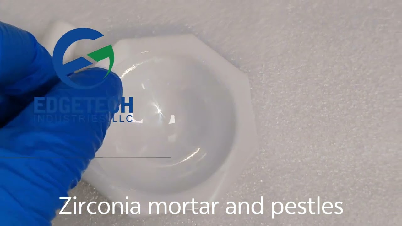 Zirconia mortar and pestle sets-Unmatched wear resistance and chemical stability