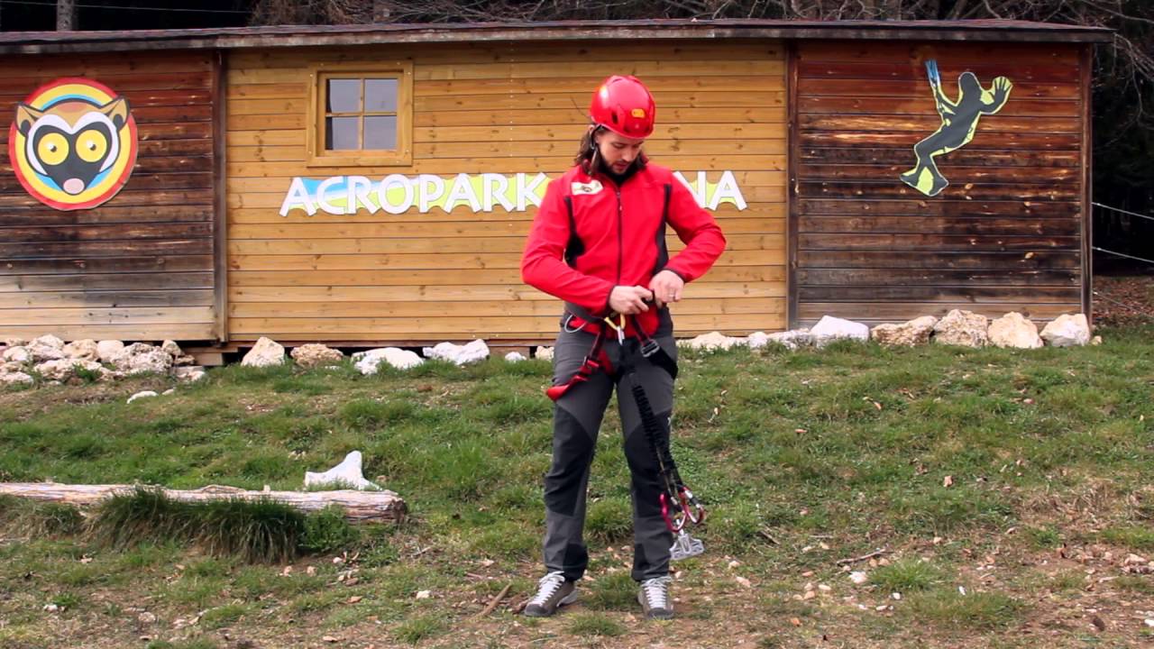 Tutorial Acropark - Come indossare correttamente l'imbracatura