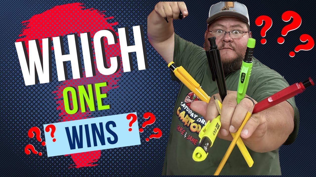 Mechanical carpenter pencil shootout!