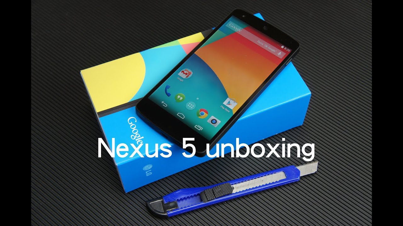 Nexus 5 unboxing (Greek)