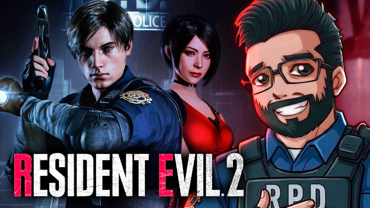 Resident Evil 2 Remake - Jogando e conversando
