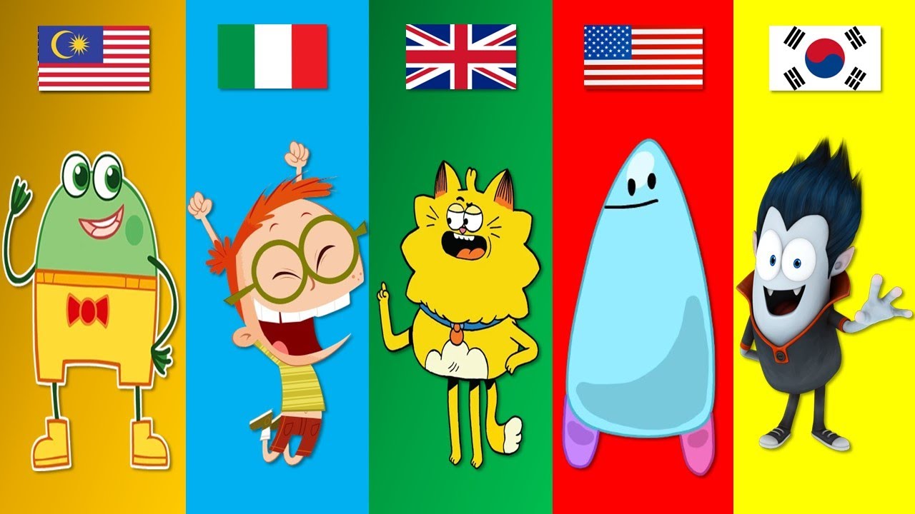 Cartoons From Different Countries | Pt.57