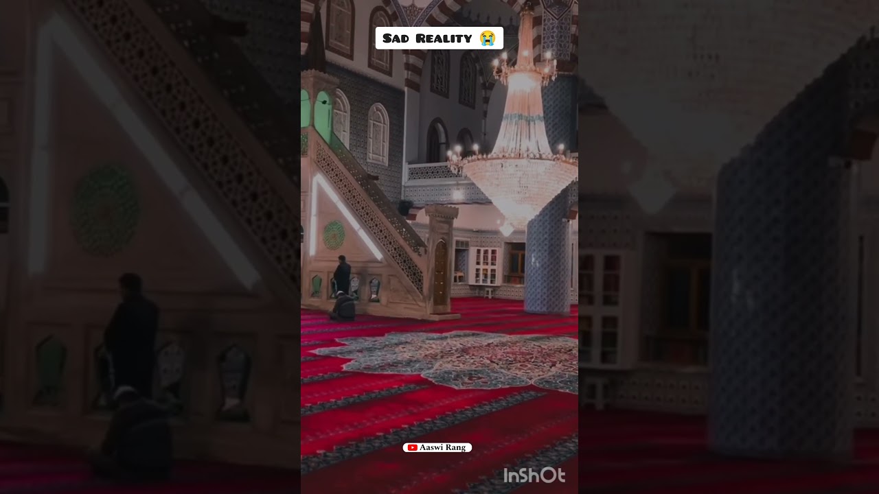 After Ramzan Our Masjid ✨ Jumma Status Video 🌼 Sad Reality 😞 #aaswirang #ramzanmubarak #status
