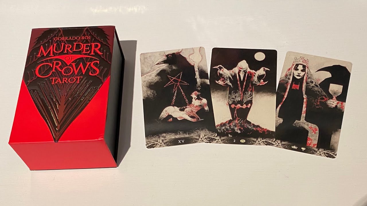 OOP MURDER OF CROWS TAROT 🫦 RARE, DARK & SHOCKING