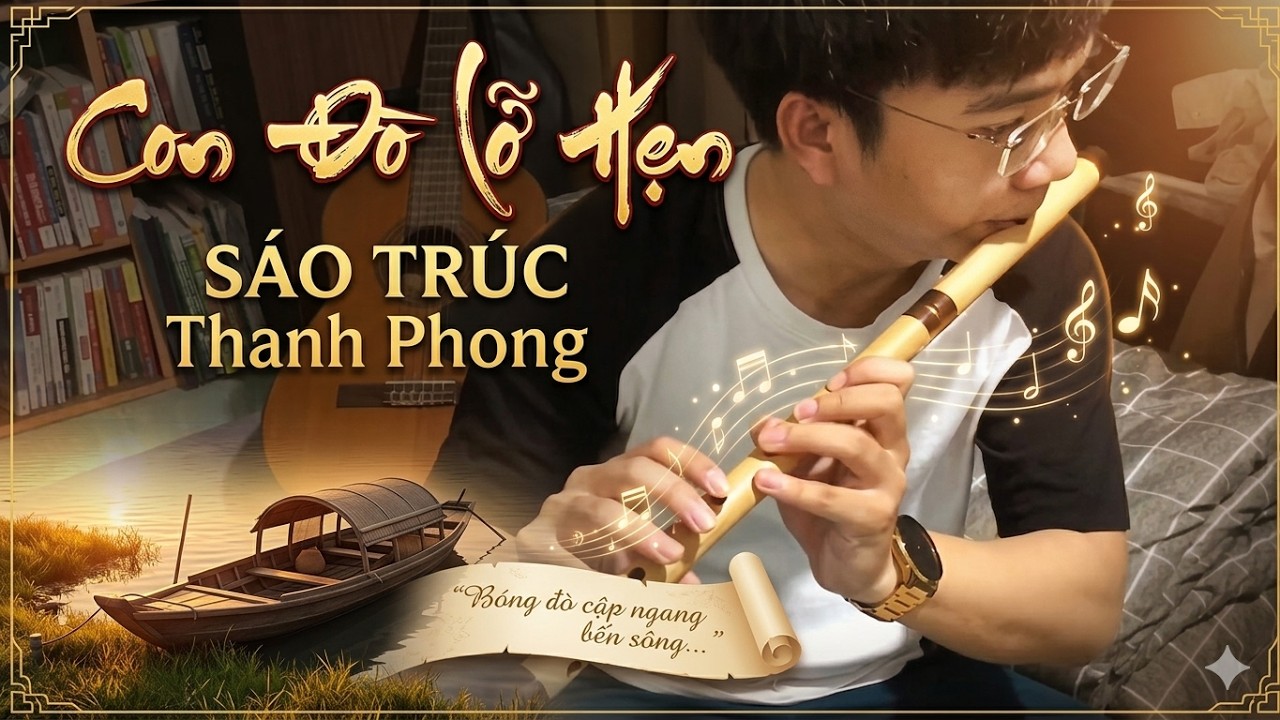 Con Đò Lỡ Hẹn (Hot Tiktok) | Cover Sáo Trúc | Sáo Trúc Thanh Phong