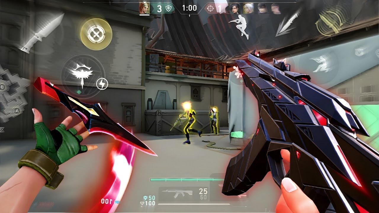 Insane 180 Spray Transfer in VALORANT Mobile [60 FPS]
