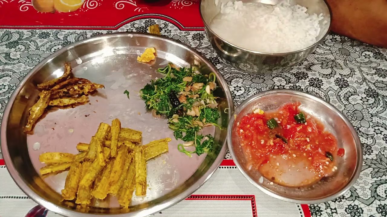 Eating Indian Meal || Food Vlog