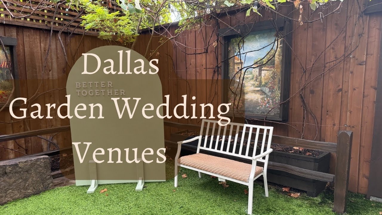 Touring DFW Outdoor Wedding Venues