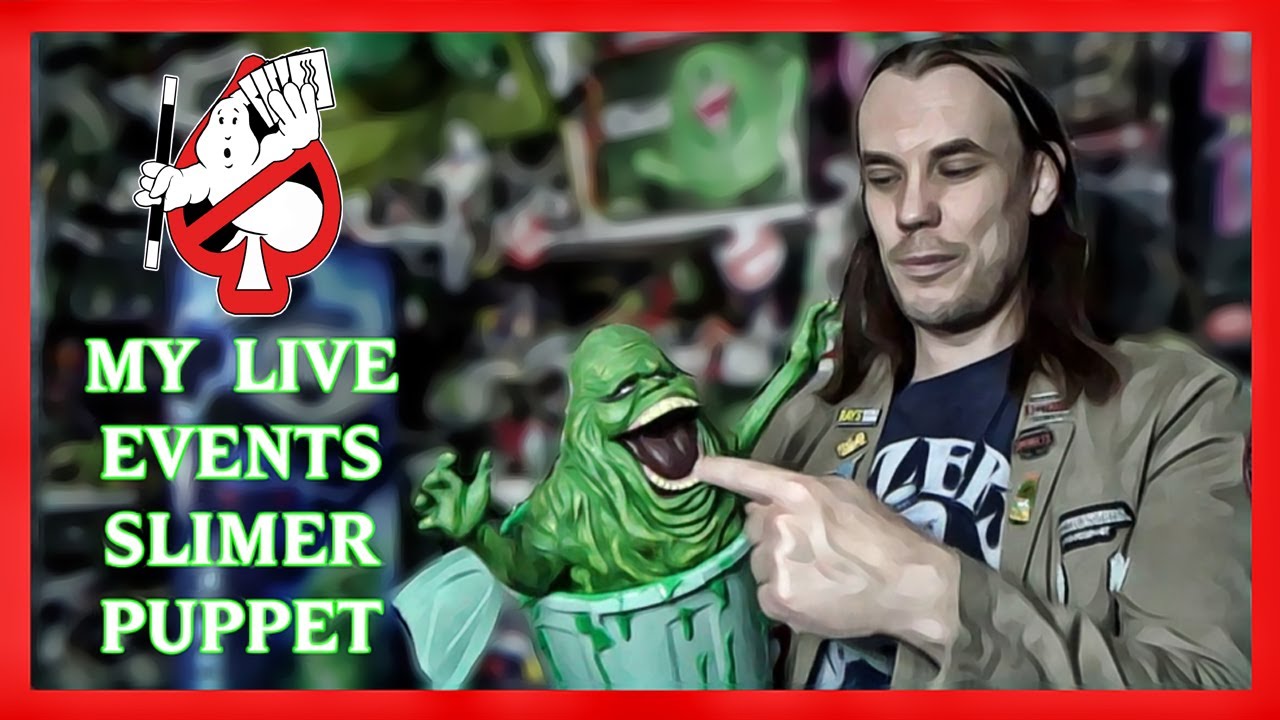 My live event Ghostbusters Slimer puppet - The Magic Ghostbuster