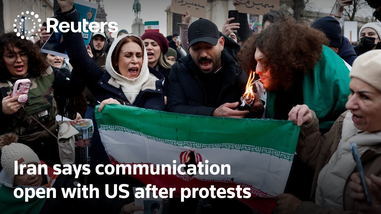 Iran says communication is open with US after weekend of protests | REUTERS