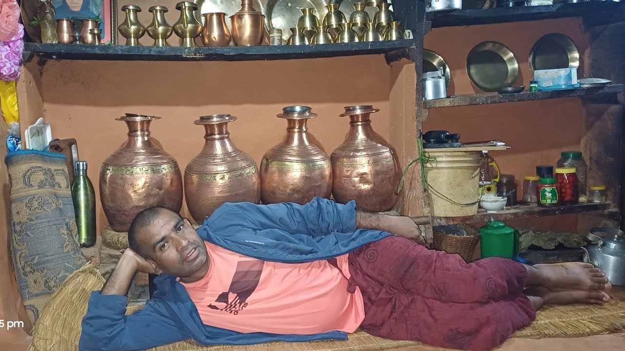 Homestay Father Park | Rudra man Gurung | Cucumber hunting | Bhakunde 10 Baglung |