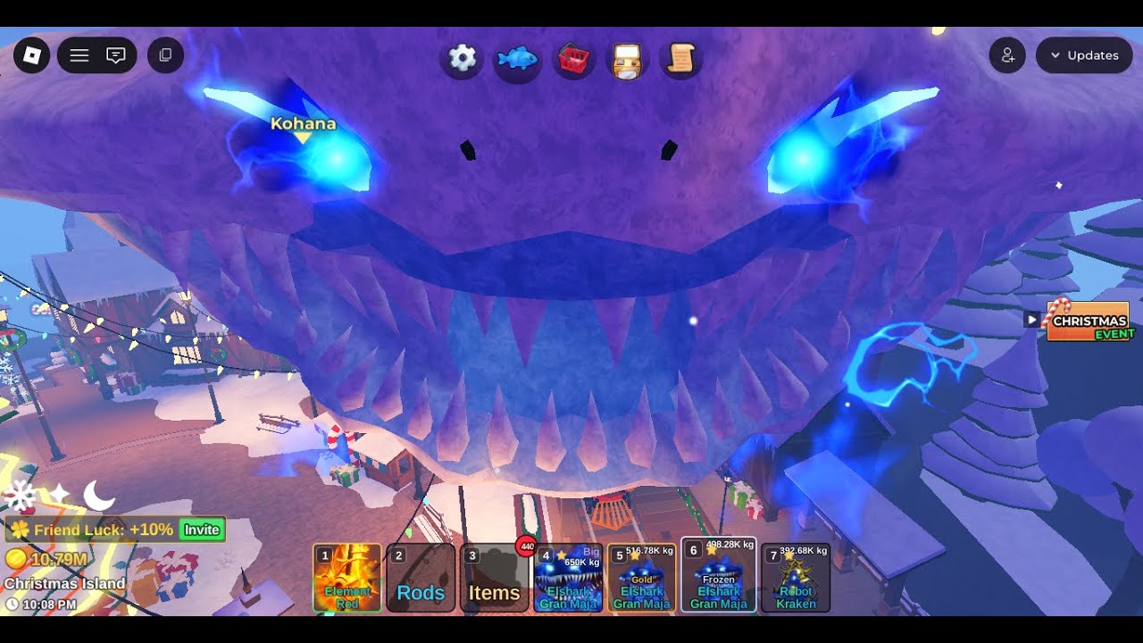LIVE ROBLOX FISH IT : CARI SECRET SAMBIL AFK