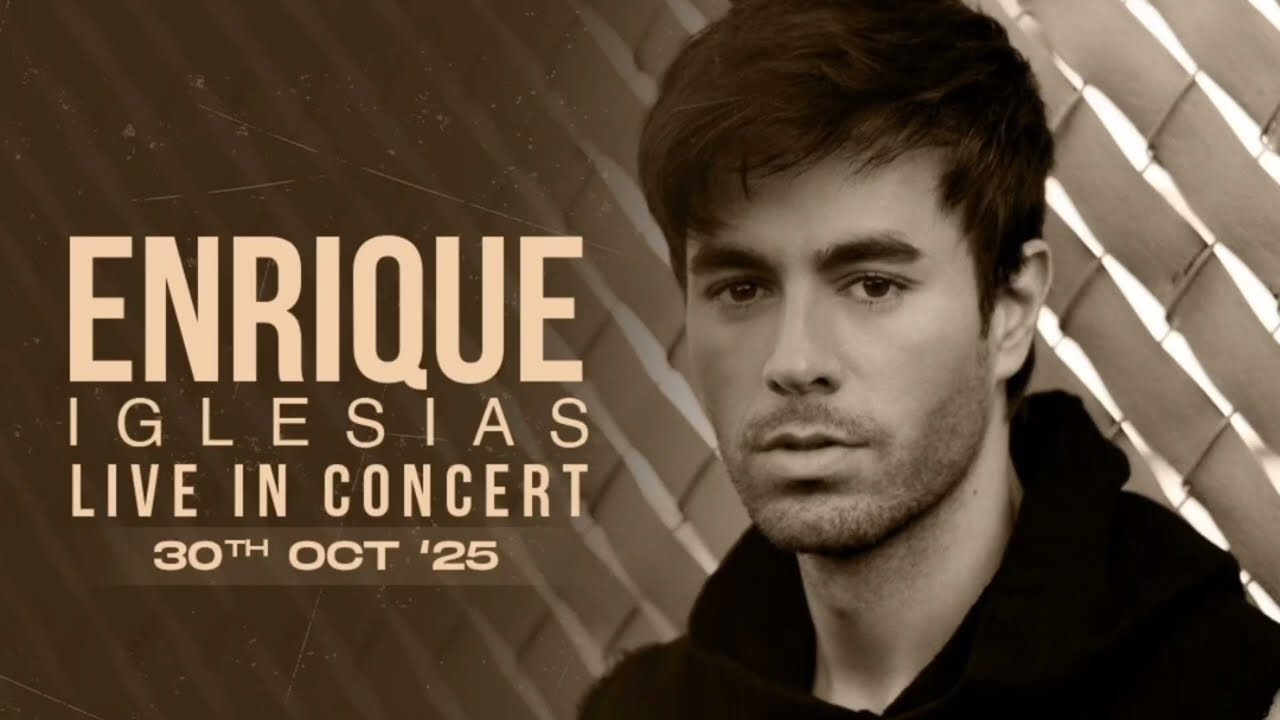 Enrique Iglesias Mumbai India 2025 