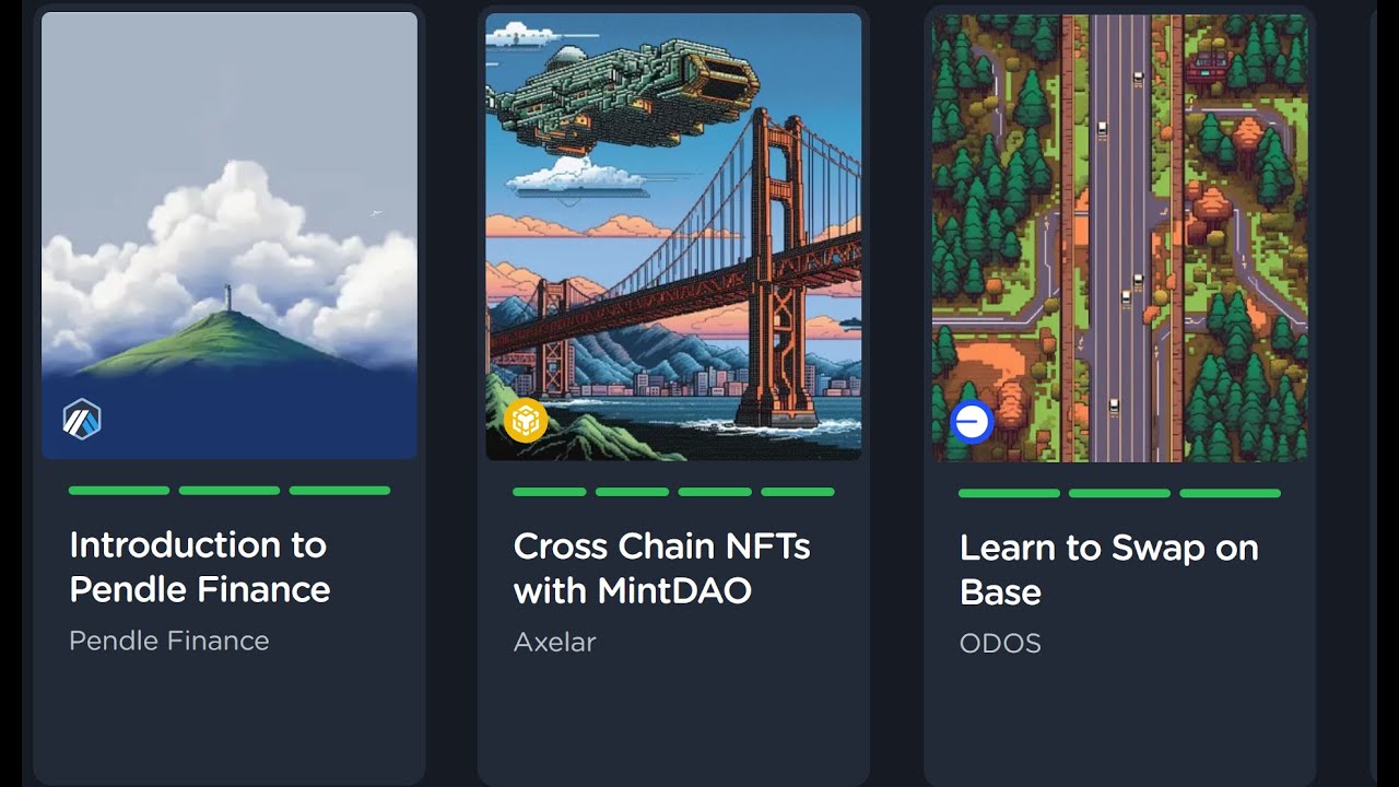 Layer3 General Quests - Pendle Finance, MintDAO, Swap on Base