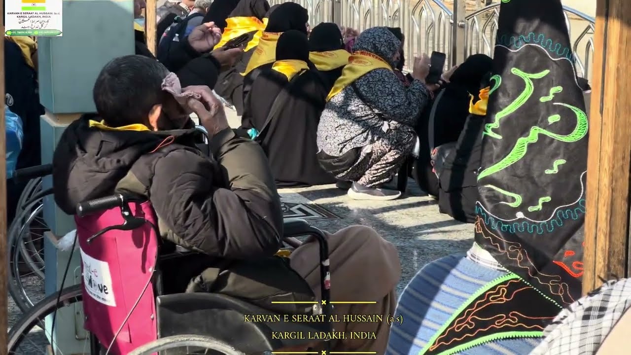 KARVAN E SERAAT AL HUSSAIN (a.s)KARGIL LADAKH, INDIAكاروان صراط الحينكركل لداخ، بند