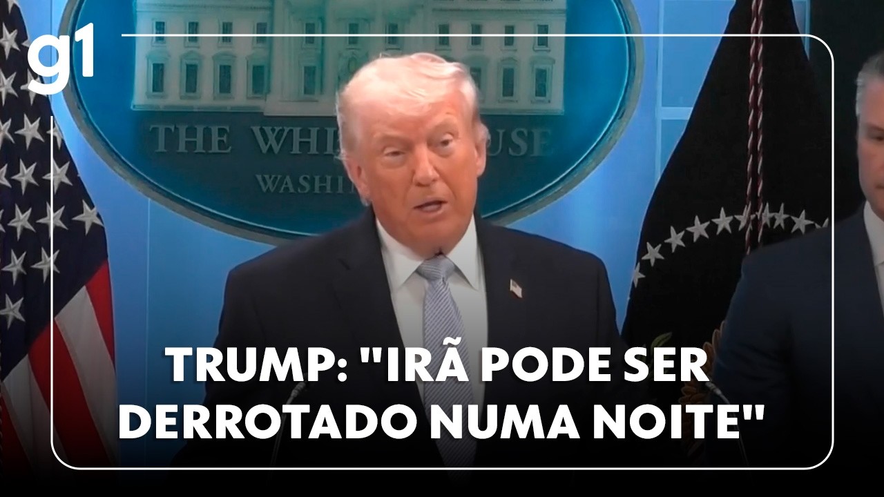 Jornal Hoje: Trump diz que Ir&atilde; pode ser 
