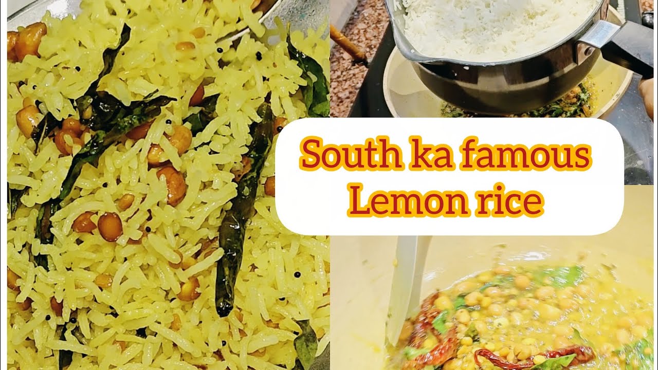 Lemon rice #reenarecipes 