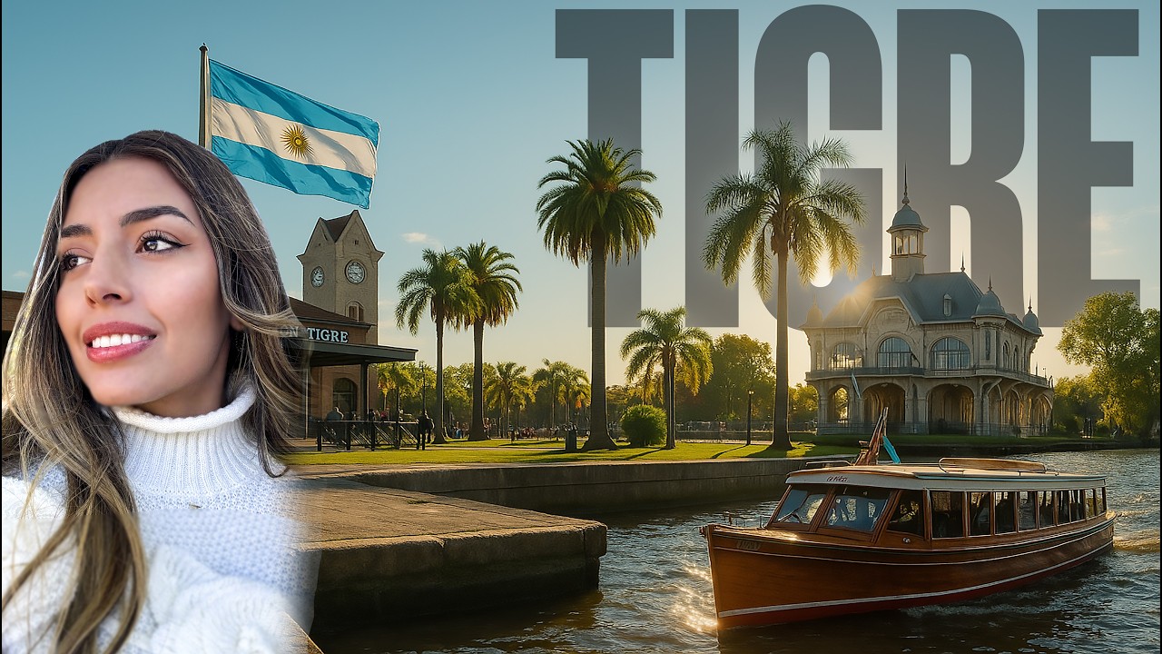 No creerás que este lugar esté en Argentina 😱 ¡Parece Europa! (Tigre) VLOG#3