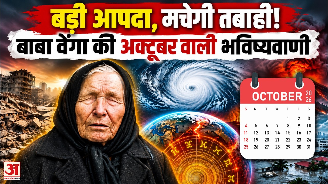 Baba Vanga Predictions: बाबा वेंगा की भविष्यवाणियों ने डराया, अक्टूबर 2026 में मचेगी भयनाक तबाही !