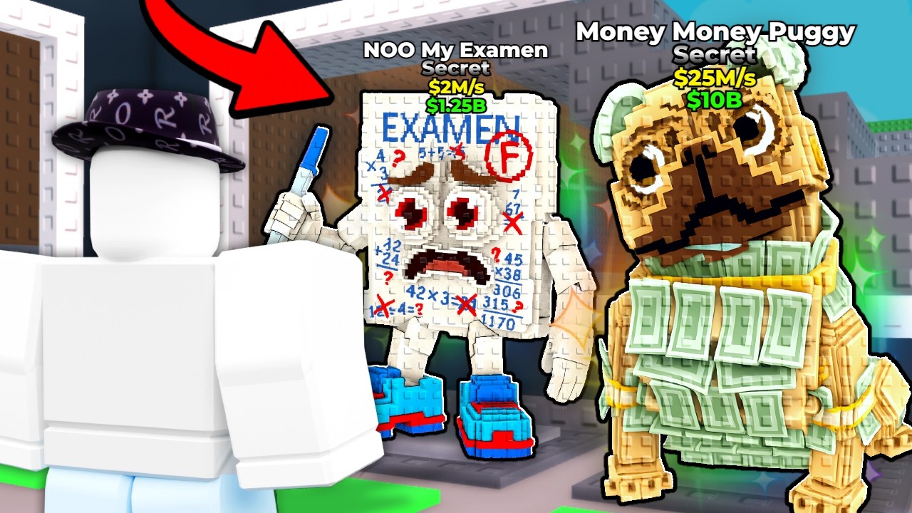 Unlocking New SECRET MONEY PUGGY in Steal A Brainrot!