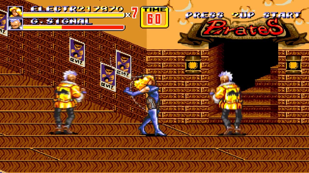 Streets of Rage 2 - Electra playthrough