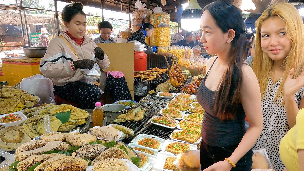 BEST Cambodian Countryside STREET FOOD Tour at Udong Resort 2026