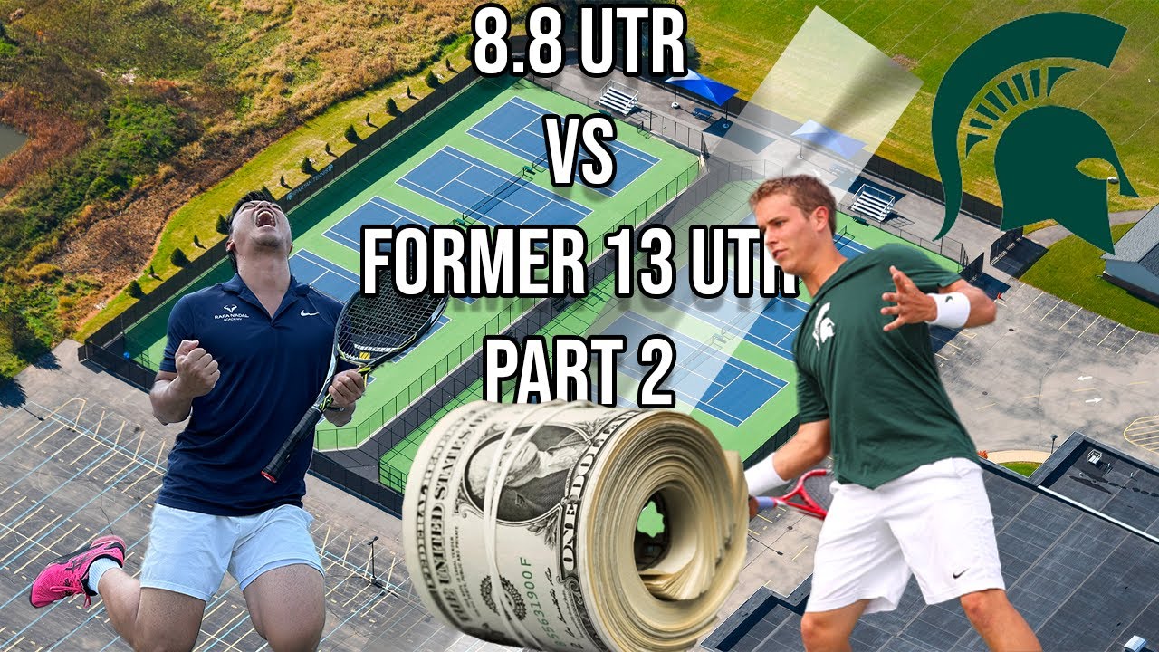 the $200 bet against a former DIVISION 1 nationally RANKED player | [Mark vs Drew Part 2]