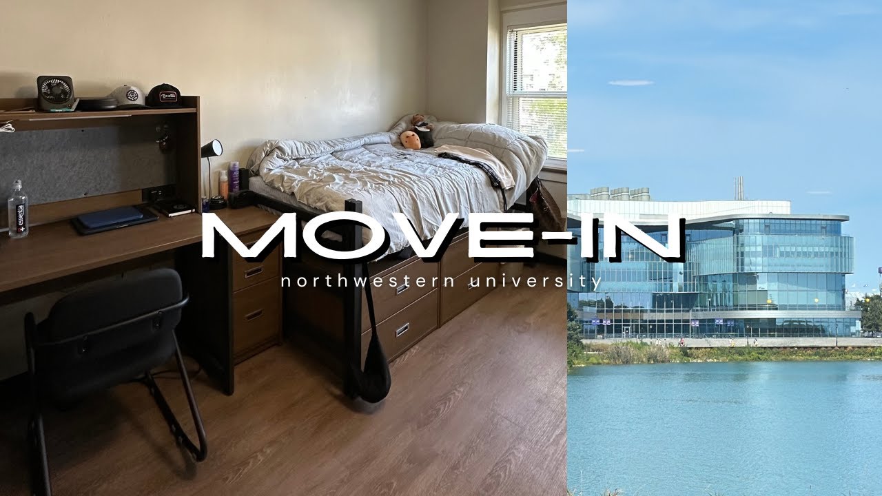 freshman move-in at northwestern university!