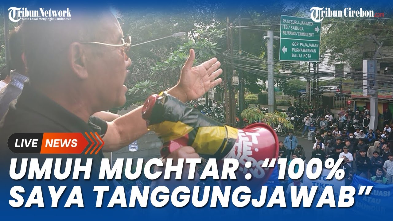 Debat Sengit Umuh Muchtar Bos Persib dengan Bobotoh saat Demo