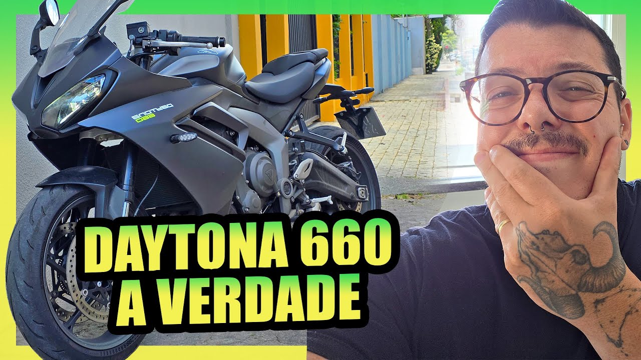 A VERDADE SOBRE A NOVA DAYTONA 660 *REVIEW E OPINIÃO SINCERA*