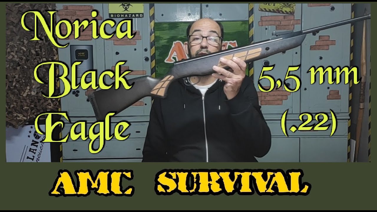Norica Black Eagle GRS 5,5 mm (.22) Pieza Exclusiva de #Armeriamateo